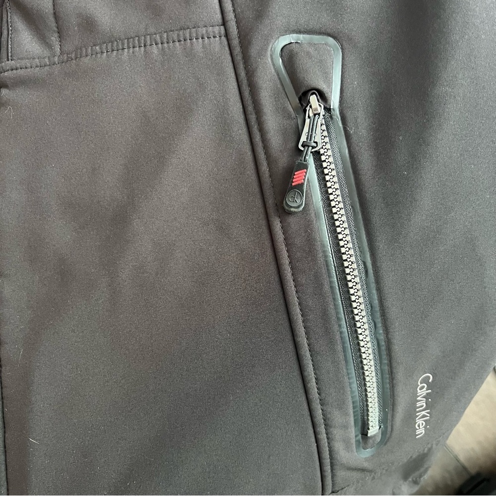 Calvin Klein Black Spring Jacket Size Medium - Picture 6 of 10